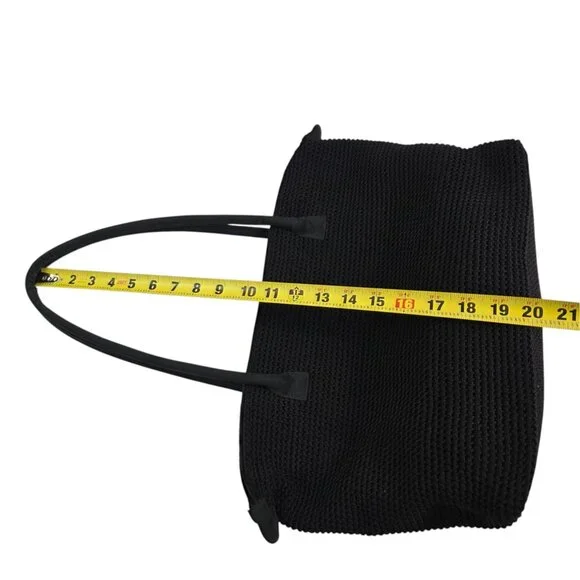 The SAK Elliot Lucca Collection Handback Black Crotchet Shoulder Bag Purse - Picture 8 of 15